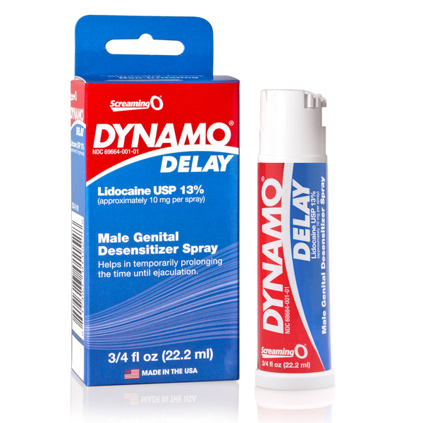 Dynamo Delay Male Genital Desensitizer Spray - 12 Pack