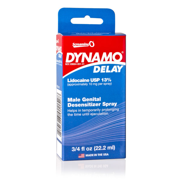 Dynamo Delay Male Genital Desensitizer Spray - 12 Pack