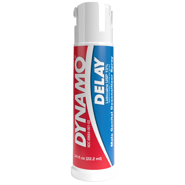 Dynamo Delay Male Genital Desensitizer 22.2ml Spray - 6 Pack
