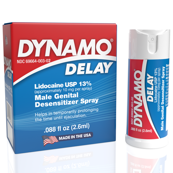 Dynamo Delay to Go Male Genital Desensitizer Spray - 2.6ml