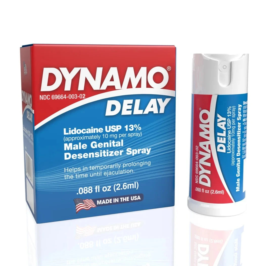 Dynamo Delay to Go Male Genital Desensitizer Spray - 2.6ml