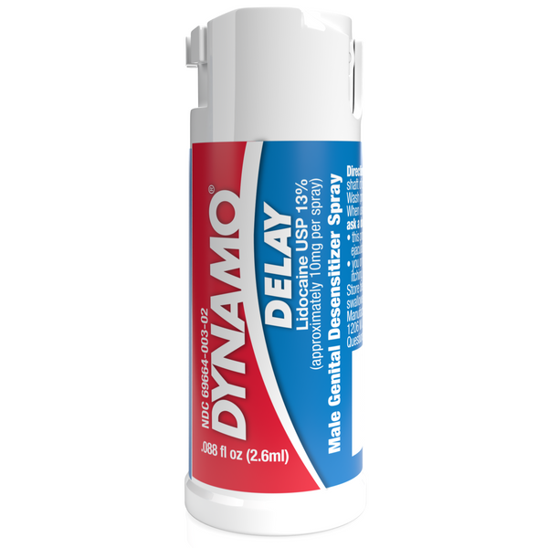 Dynamo Delay to Go Male Genital Desensitizer Spray - 2.6ml
