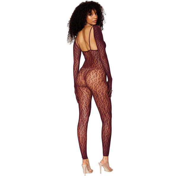 Leopard Fishnet Catsuit Bodystocking and Matching Shrug Set