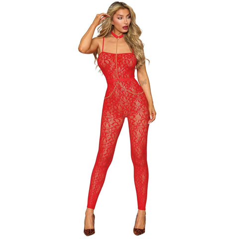 Poinsetta Bodystocking & Harness