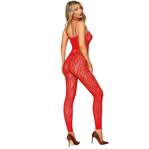 Poinsetta Bodystocking & Harness