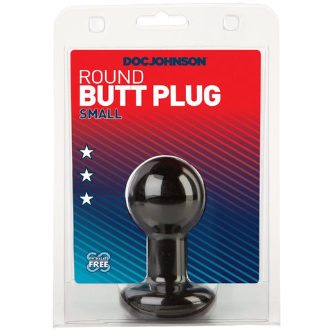 Doc Johnson Classic Round Butt Plug - Small - Extreme Toyz Singapore - https://extremetoyz.com.sg - Sex Toys and Lingerie Online Store - Bondage Gear / Vibrators / Electrosex Toys / Wireless Remote Control Vibes / Sexy Lingerie and Role Play / BDSM / Dungeon Furnitures / Dildos and Strap Ons &nbsp;/ Anal and Prostate Massagers / Anal Douche and Cleaning Aide / Delay Sprays and Gels / Lubricants and more...