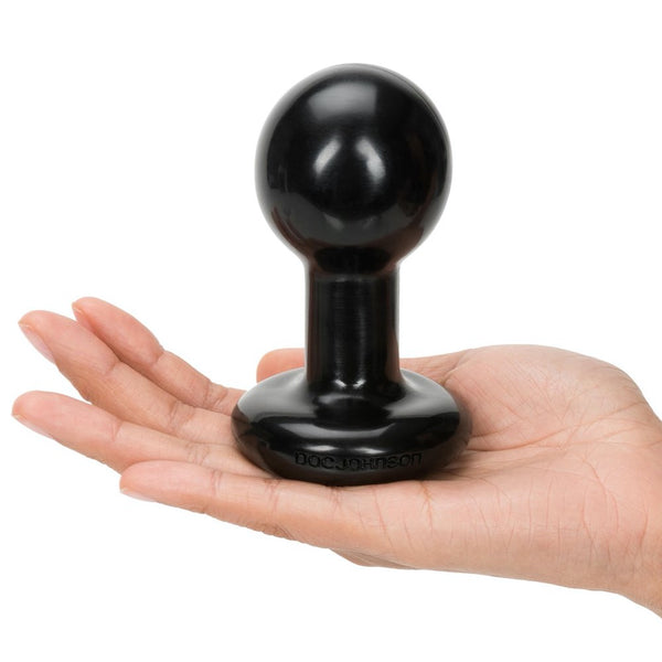 Doc Johnson Classic Round Butt Plug - Small - Extreme Toyz Singapore - https://extremetoyz.com.sg - Sex Toys and Lingerie Online Store - Bondage Gear / Vibrators / Electrosex Toys / Wireless Remote Control Vibes / Sexy Lingerie and Role Play / BDSM / Dungeon Furnitures / Dildos and Strap Ons &nbsp;/ Anal and Prostate Massagers / Anal Douche and Cleaning Aide / Delay Sprays and Gels / Lubricants and more...