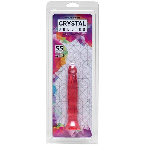 Doc Johnson Crystal Jellies Anal Starter - Pink - Extreme Toyz Singapore - https://extremetoyz.com.sg - Sex Toys and Lingerie Online Store - Bondage Gear / Vibrators / Electrosex Toys / Wireless Remote Control Vibes / Sexy Lingerie and Role Play / BDSM / Dungeon Furnitures / Dildos and Strap Ons &nbsp;/ Anal and Prostate Massagers / Anal Douche and Cleaning Aide / Delay Sprays and Gels / Lubricants and more...