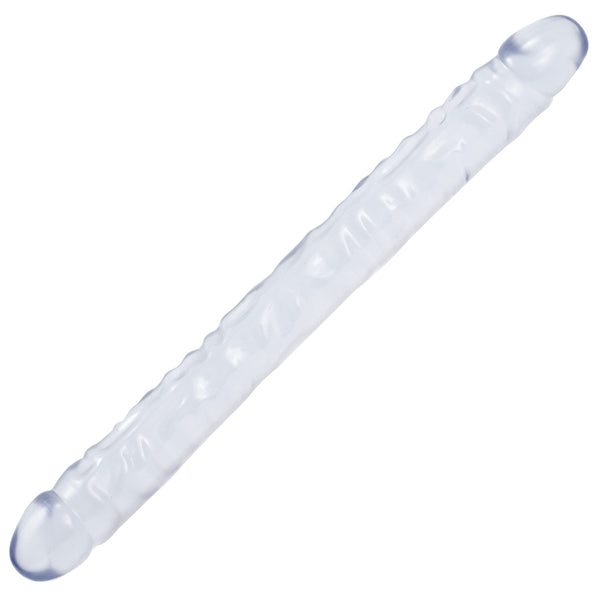 Doc Johnson Crystal Jellies 18" Double Dong - Clear - Extreme Toyz Singapore - https://extremetoyz.com.sg - Sex Toys and Lingerie Online Store - Bondage Gear / Vibrators / Electrosex Toys / Wireless Remote Control Vibes / Sexy Lingerie and Role Play / BDSM / Dungeon Furnitures / Dildos and Strap Ons &nbsp;/ Anal and Prostate Massagers / Anal Douche and Cleaning Aide / Delay Sprays and Gels / Lubricants and more...