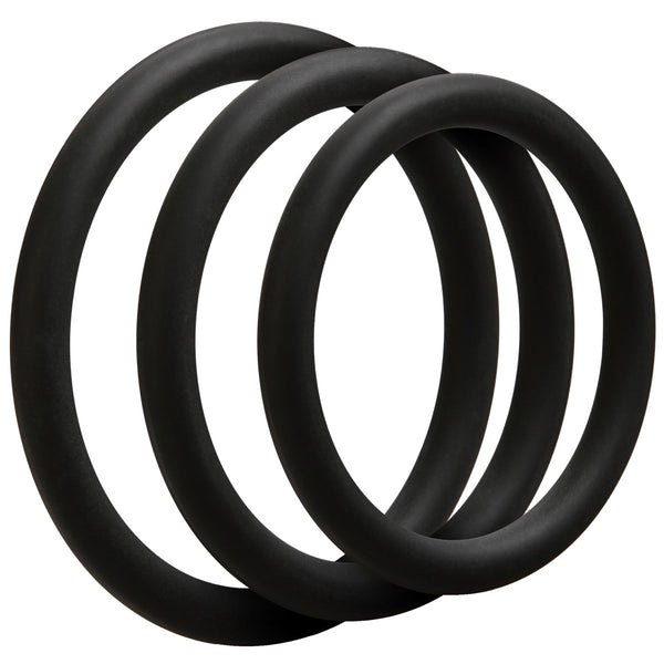 OptiMALE 3 Thin C-Ring Set - Black