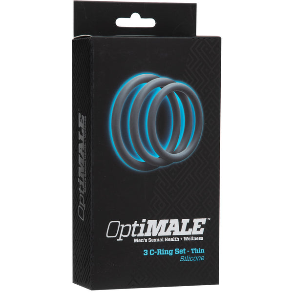 OptiMALE 3 Thin C-Ring Set - Slate