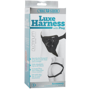 Doc Johnson Vac-U-Lock Platinum Luxe Harness - Extreme Toyz Singapore - https://extremetoyz.com.sg - Sex Toys and Lingerie Online Store - Bondage Gear / Vibrators / Electrosex Toys / Wireless Remote Control Vibes / Sexy Lingerie and Role Play / BDSM / Dungeon Furnitures / Dildos and Strap Ons &nbsp;/ Anal and Prostate Massagers / Anal Douche and Cleaning Aide / Delay Sprays and Gels / Lubricants and more...