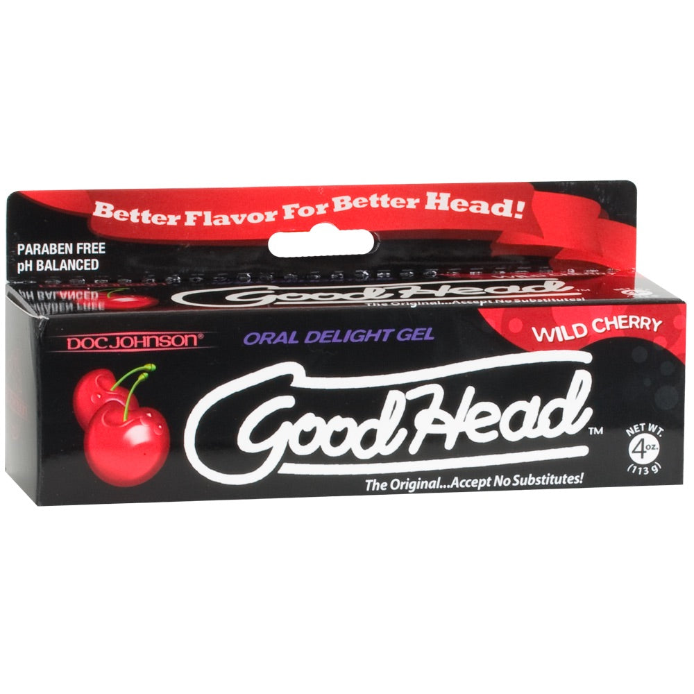 GoodHead Oral Delight Gel Wild Cherry 4 oz.