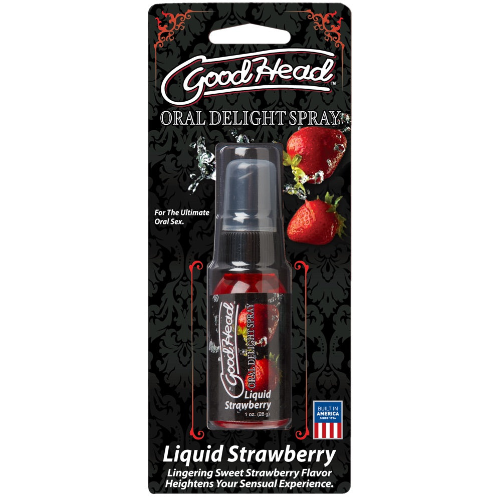 GoodHead Oral Delight Spray Liquid Strawberry 1 oz.