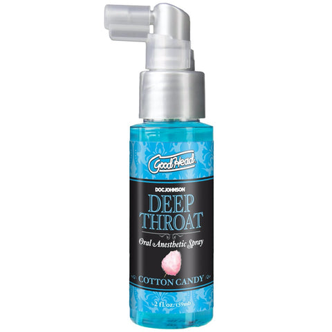 GoodHead Deep Throat Oral Anesthetic Spray - Cotton Candy