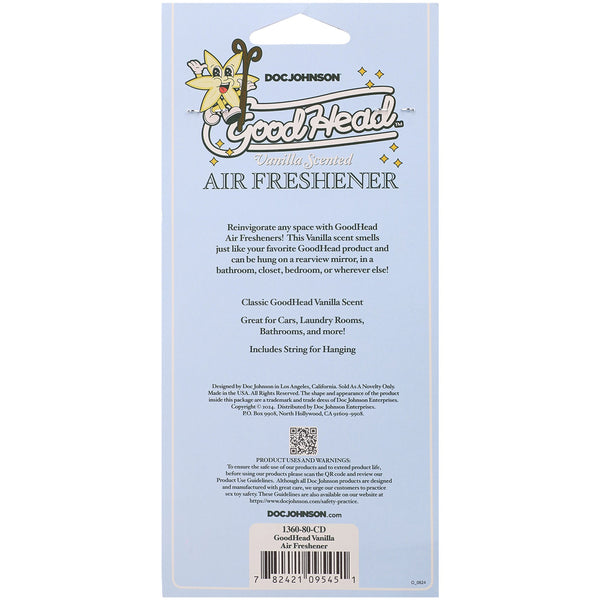 Goodhead Air Freshener - Vanilla