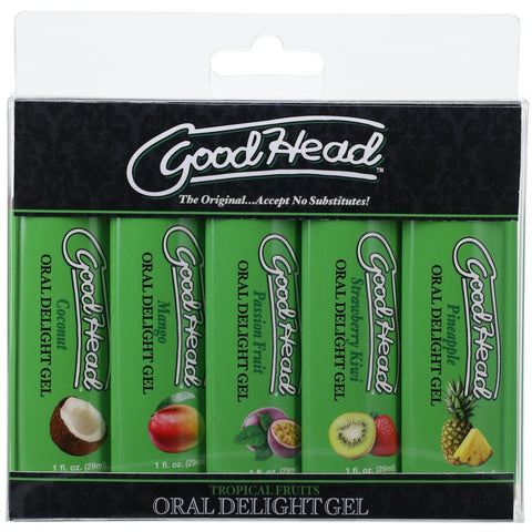 GoodHead Oral Delight Gel Tropical Fruits - 5 Pack