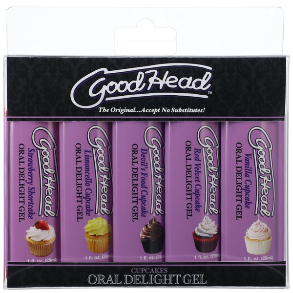 GoodHead Oral Delight Gel Cupcakes - 5 Pack