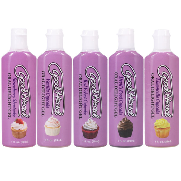 GoodHead Oral Delight Gel Cupcakes - 5 Pack