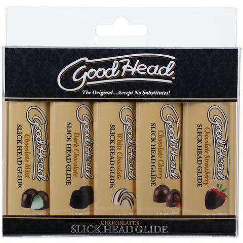 GoodHead Slick Head Glide Chocolates - 5 Pack