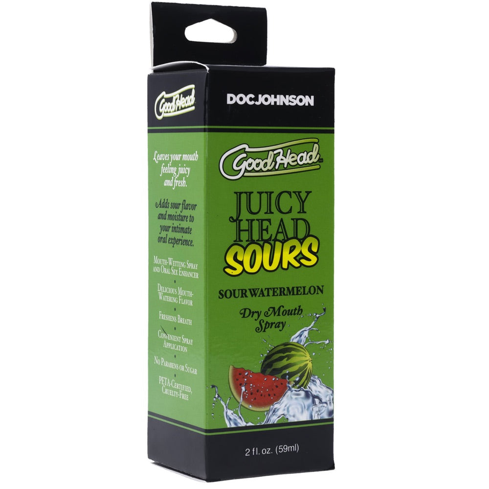 GoodHead Juicy Head Sour Watermelon Dry Mouth Spray 2 oz.