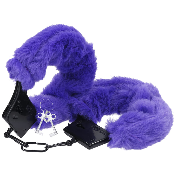Doc Johnson Merci Fluff Cuffs (2 Colours Available) - Extreme Toyz Singapore - https://extremetoyz.com.sg - Sex Toys and Lingerie Online Store - Bondage Gear / Vibrators / Electrosex Toys / Wireless Remote Control Vibes / Sexy Lingerie and Role Play / BDSM / Dungeon Furnitures / Dildos and Strap Ons &nbsp;/ Anal and Prostate Massagers / Anal Douche and Cleaning Aide / Delay Sprays and Gels / Lubricants and more...