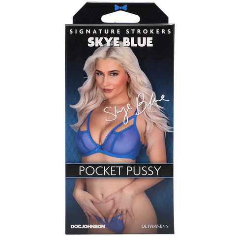 Doc Johnson Signature Strokers Skye Blue ULTRASKYN Pocket Pussy - Extreme Toyz Singapore - https://extremetoyz.com.sg - Sex Toys and Lingerie Online Store - Bondage Gear / Vibrators / Electrosex Toys / Wireless Remote Control Vibes / Sexy Lingerie and Role Play / BDSM / Dungeon Furnitures / Dildos and Strap Ons &nbsp;/ Anal and Prostate Massagers / Anal Douche and Cleaning Aide / Delay Sprays and Gels / Lubricants and more...