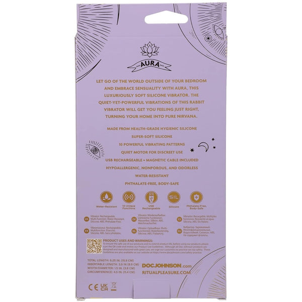 RITUAL Aura 10 Function Silicone Rechargeable G-Rabbit Vibrator