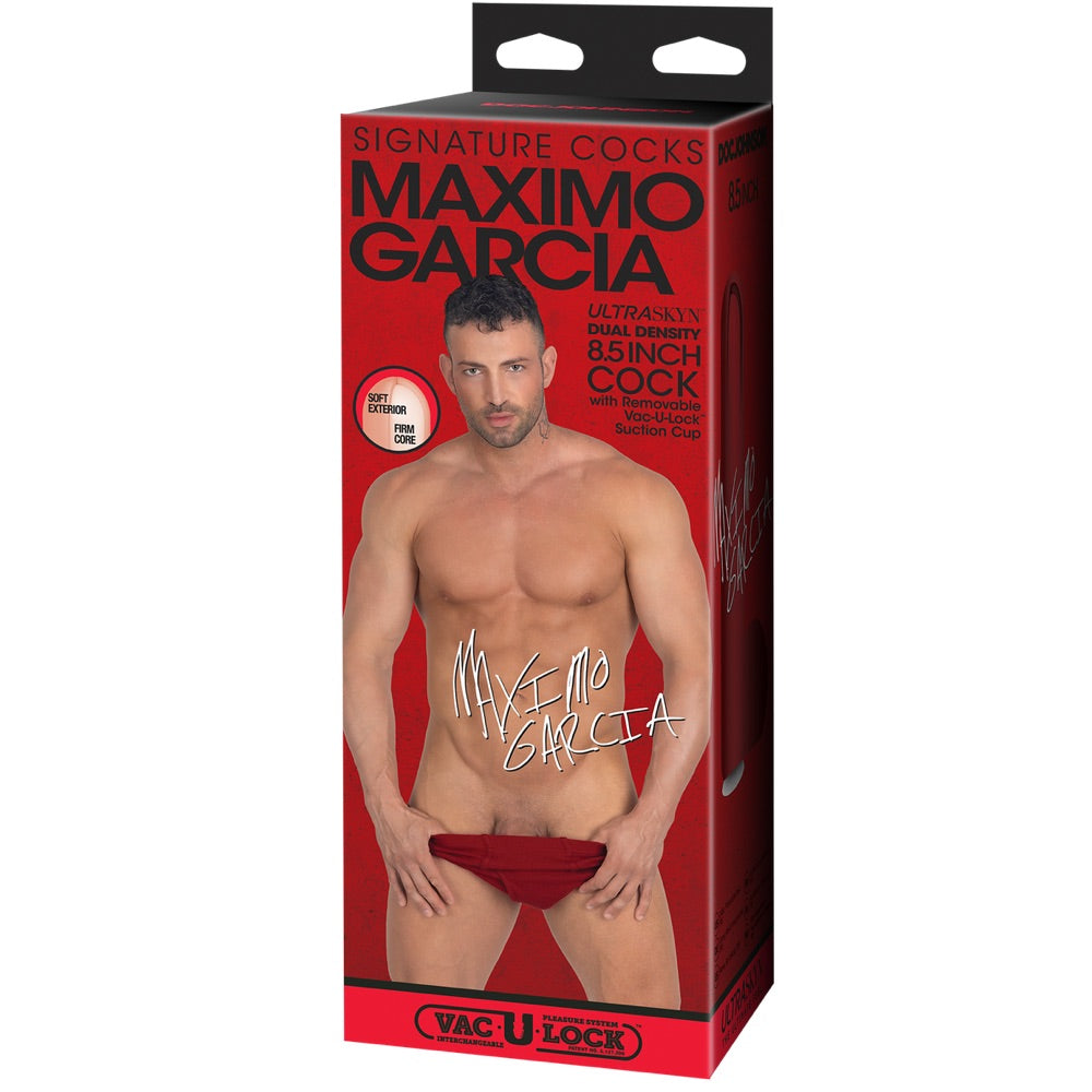 Signature Cocks Maximo Garcia 8.5" ULTRASKYN Dildo with Vac-U-Lock