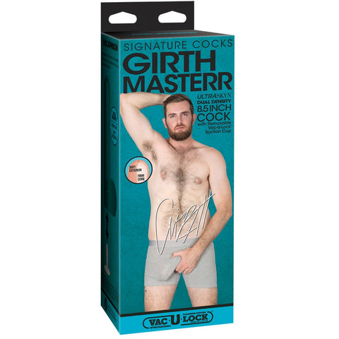 Signature Cocks Girthmasterr 8.5" ULTRASKYN Dildo with Vac-U-Lock