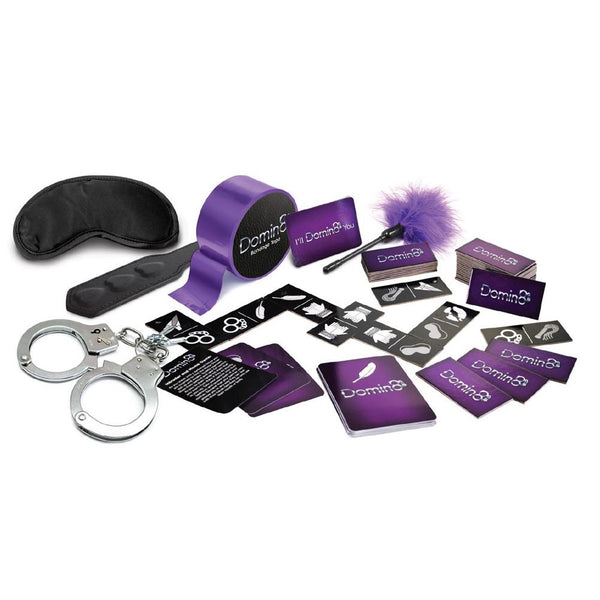 Creative Conceptions Domin8 Master Edition Game (Includes 5 Piece Bondage Set) - Extreme Toyz Singapore - https://extremetoyz.com.sg - Sex Toys and Lingerie Online Store - Bondage Gear / Vibrators / Electrosex Toys / Wireless Remote Control Vibes / Sexy Lingerie and Role Play / BDSM / Dungeon Furnitures / Dildos and Strap Ons / Anal and Prostate Massagers / Anal Douche and Cleaning Aide / Delay Sprays and Gels / Lubricants and more...