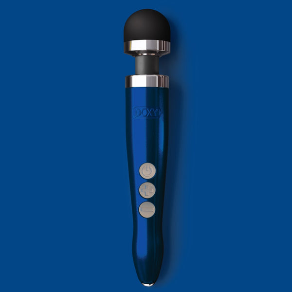 DOXY Die Cast 3R Rechargeable Cordless Wand Massager - Blue Flame -  Extreme Toyz Singapore - https://extremetoyz.com.sg - Sex Toys and Lingerie Online Store - Bondage Gear / Vibrators / Electrosex Toys / Wireless Remote Control Vibes / Sexy Lingerie and Role Play / BDSM / Dungeon Furnitures / Dildos and Strap Ons  / Anal and Prostate Massagers / Anal Douche and Cleaning Aide / Delay Sprays and Gels / Lubricants and more...