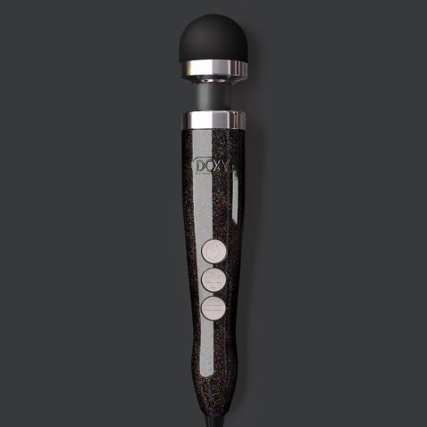 DOXY Die Cast 3 Wand Massager - Disco Black - Extreme Toyz Singapore - https://extremetoyz.com.sg - Sex Toys and Lingerie Online Store - Bondage Gear / Vibrators / Electrosex Toys / Wireless Remote Control Vibes / Sexy Lingerie and Role Play / BDSM / Dungeon Furnitures / Dildos and Strap Ons / Anal and Prostate Massagers / Anal Douche and Cleaning Aide / Delay Sprays and Gels / Lubricants and more...