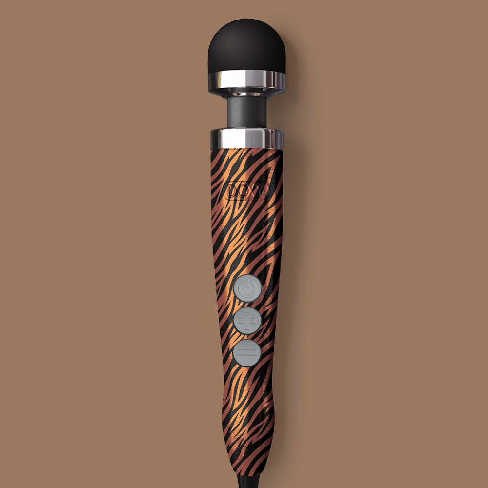 DOXY Die Cast 3 Wand Massager - Tiger - Extreme Toyz Singapore - https://extremetoyz.com.sg - Sex Toys and Lingerie Online Store - Bondage Gear / Vibrators / Electrosex Toys / Wireless Remote Control Vibes / Sexy Lingerie and Role Play / BDSM / Dungeon Furnitures / Dildos and Strap Ons  / Anal and Prostate Massagers / Anal Douche and Cleaning Aide / Delay Sprays and Gels / Lubricants and more...