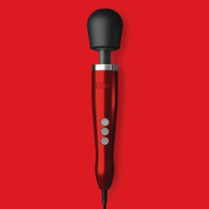 DOXY Die Cast Wand Massager - Red - Extreme Toyz Singapore - https://extremetoyz.com.sg - Sex Toys and Lingerie Online Store - Bondage Gear / Vibrators / Electrosex Toys / Wireless Remote Control Vibes / Sexy Lingerie and Role Play / BDSM / Dungeon Furnitures / Dildos and Strap Ons / Anal and Prostate Massagers / Anal Douche and Cleaning Aide / Delay Sprays and Gels / Lubricants and more...