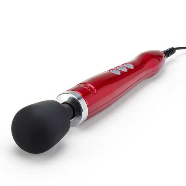 DOXY Die Cast Wand Massager - Red - Extreme Toyz Singapore - https://extremetoyz.com.sg - Sex Toys and Lingerie Online Store - Bondage Gear / Vibrators / Electrosex Toys / Wireless Remote Control Vibes / Sexy Lingerie and Role Play / BDSM / Dungeon Furnitures / Dildos and Strap Ons  / Anal and Prostate Massagers / Anal Douche and Cleaning Aide / Delay Sprays and Gels / Lubricants and more...