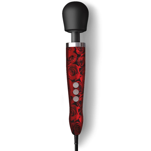 DOXY Die Cast Wand Massager - Roses - Extreme Toyz Singapore - https://extremetoyz.com.sg - Sex Toys and Lingerie Online Store - Bondage Gear / Vibrators / Electrosex Toys / Wireless Remote Control Vibes / Sexy Lingerie and Role Play / BDSM / Dungeon Furnitures / Dildos and Strap Ons  / Anal and Prostate Massagers / Anal Douche and Cleaning Aide / Delay Sprays and Gels / Lubricants and more...
