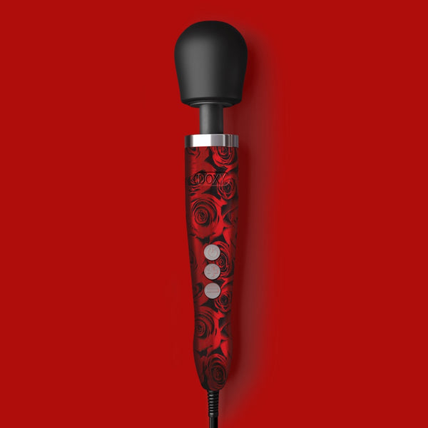 DOXY Die Cast Wand Massager - Roses - Extreme Toyz Singapore - https://extremetoyz.com.sg - Sex Toys and Lingerie Online Store - Bondage Gear / Vibrators / Electrosex Toys / Wireless Remote Control Vibes / Sexy Lingerie and Role Play / BDSM / Dungeon Furnitures / Dildos and Strap Ons / Anal and Prostate Massagers / Anal Douche and Cleaning Aide / Delay Sprays and Gels / Lubricants and more...