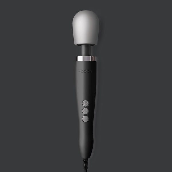DOXY Original Wand Massager - Black - Extreme Toyz Singapore - https://extremetoyz.com.sg - Sex Toys and Lingerie Online Store - Bondage Gear / Vibrators / Electrosex Toys / Wireless Remote Control Vibes / Sexy Lingerie and Role Play / BDSM / Dungeon Furnitures / Dildos and Strap Ons / Anal and Prostate Massagers / Anal Douche and Cleaning Aide / Delay Sprays and Gels / Lubricants and more...