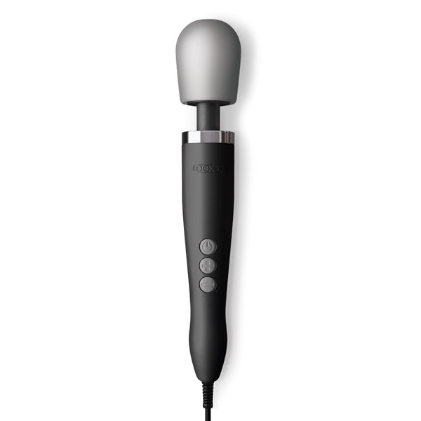 DOXY Original Wand Massager - Black - Extreme Toyz Singapore - https://extremetoyz.com.sg - Sex Toys and Lingerie Online Store - Bondage Gear / Vibrators / Electrosex Toys / Wireless Remote Control Vibes / Sexy Lingerie and Role Play / BDSM / Dungeon Furnitures / Dildos and Strap Ons / Anal and Prostate Massagers / Anal Douche and Cleaning Aide / Delay Sprays and Gels / Lubricants and more... 