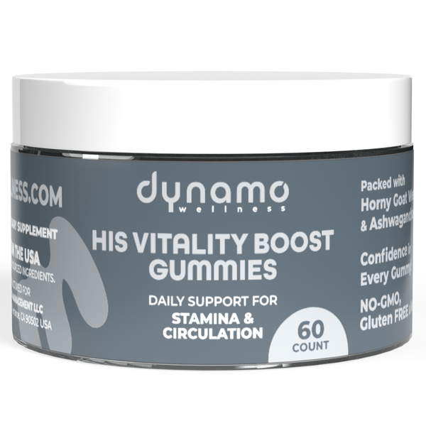 Dynamo Wellness His Vitality Boost Gummies