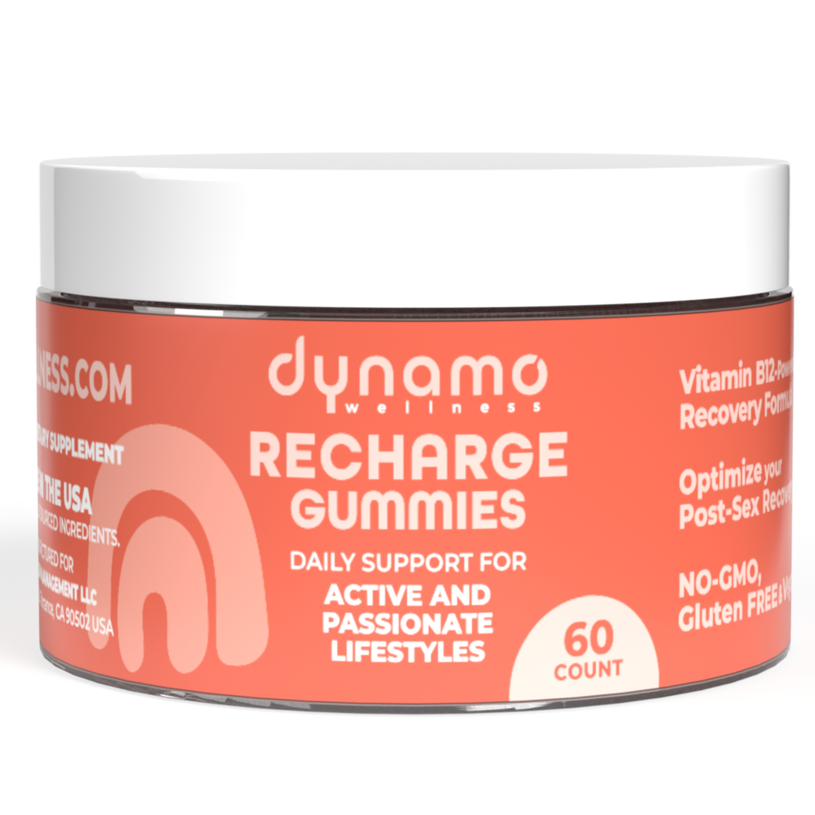 Dynamo Wellness Recharge Recovery Gummies