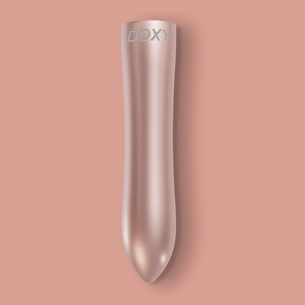 DOXY Bullet Rechargeable Vibrator - Pink - Extreme Toyz Singapore - https://extremetoyz.com.sg - Sex Toys and Lingerie Online Store - Bondage Gear / Vibrators / Electrosex Toys / Wireless Remote Control Vibes / Sexy Lingerie and Role Play / BDSM / Dungeon Furnitures / Dildos and Strap Ons  / Anal and Prostate Massagers / Anal Douche and Cleaning Aide / Delay Sprays and Gels / Lubricants and more...