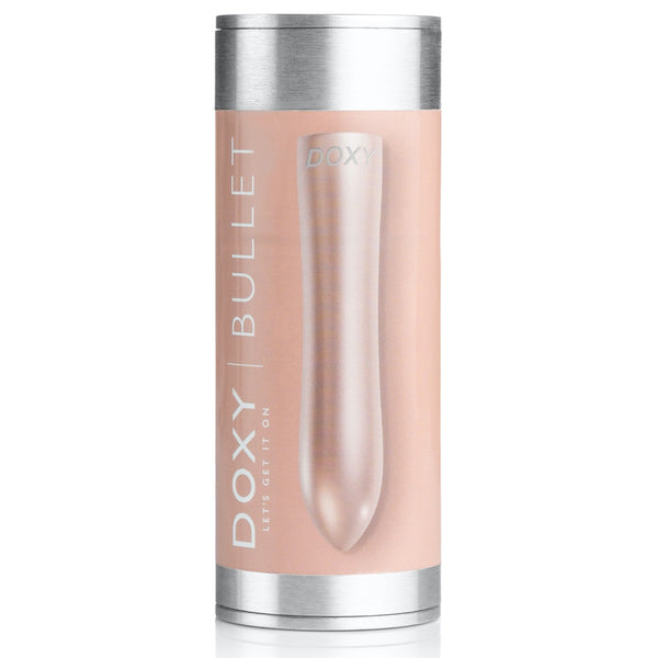 DOXY Bullet Rechargeable Vibrator - Pink - Extreme Toyz Singapore - https://extremetoyz.com.sg - Sex Toys and Lingerie Online Store - Bondage Gear / Vibrators / Electrosex Toys / Wireless Remote Control Vibes / Sexy Lingerie and Role Play / BDSM / Dungeon Furnitures / Dildos and Strap Ons  / Anal and Prostate Massagers / Anal Douche and Cleaning Aide / Delay Sprays and Gels / Lubricants and more...