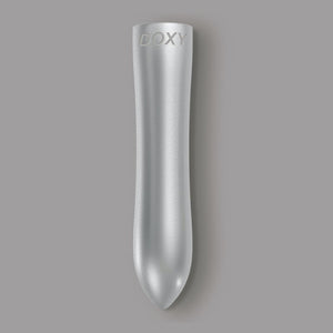 DOXY Bullet Rechargeable Vibrator - Silver - Extreme Toyz Singapore - https://extremetoyz.com.sg - Sex Toys and Lingerie Online Store - Bondage Gear / Vibrators / Electrosex Toys / Wireless Remote Control Vibes / Sexy Lingerie and Role Play / BDSM / Dungeon Furnitures / Dildos and Strap Ons  / Anal and Prostate Massagers / Anal Douche and Cleaning Aide / Delay Sprays and Gels / Lubricants and more...