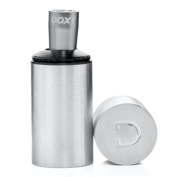 DOXY Bullet Rechargeable Vibrator - Silver - Extreme Toyz Singapore - https://extremetoyz.com.sg - Sex Toys and Lingerie Online Store - Bondage Gear / Vibrators / Electrosex Toys / Wireless Remote Control Vibes / Sexy Lingerie and Role Play / BDSM / Dungeon Furnitures / Dildos and Strap Ons  / Anal and Prostate Massagers / Anal Douche and Cleaning Aide / Delay Sprays and Gels / Lubricants and more...