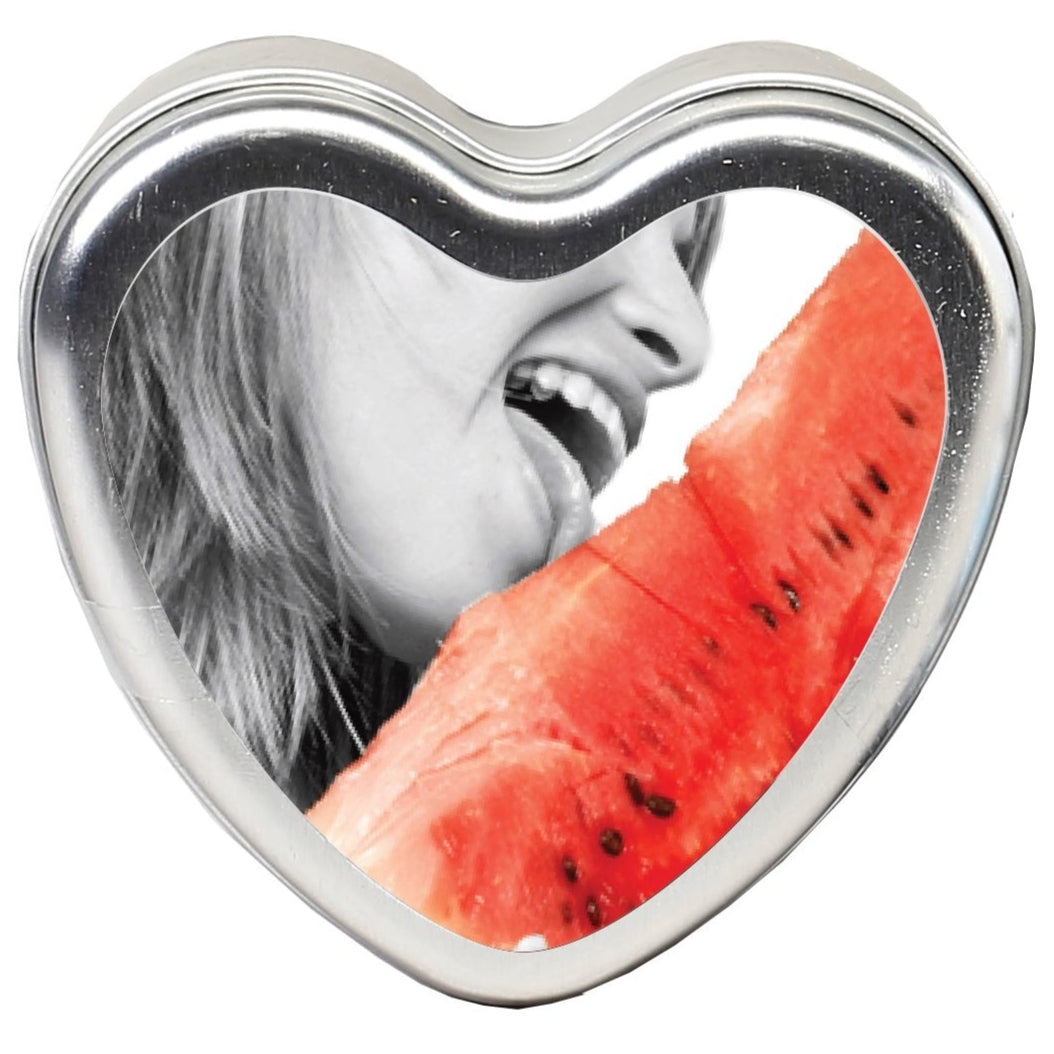 Watermelon Edible Massage Candle - 4 oz.