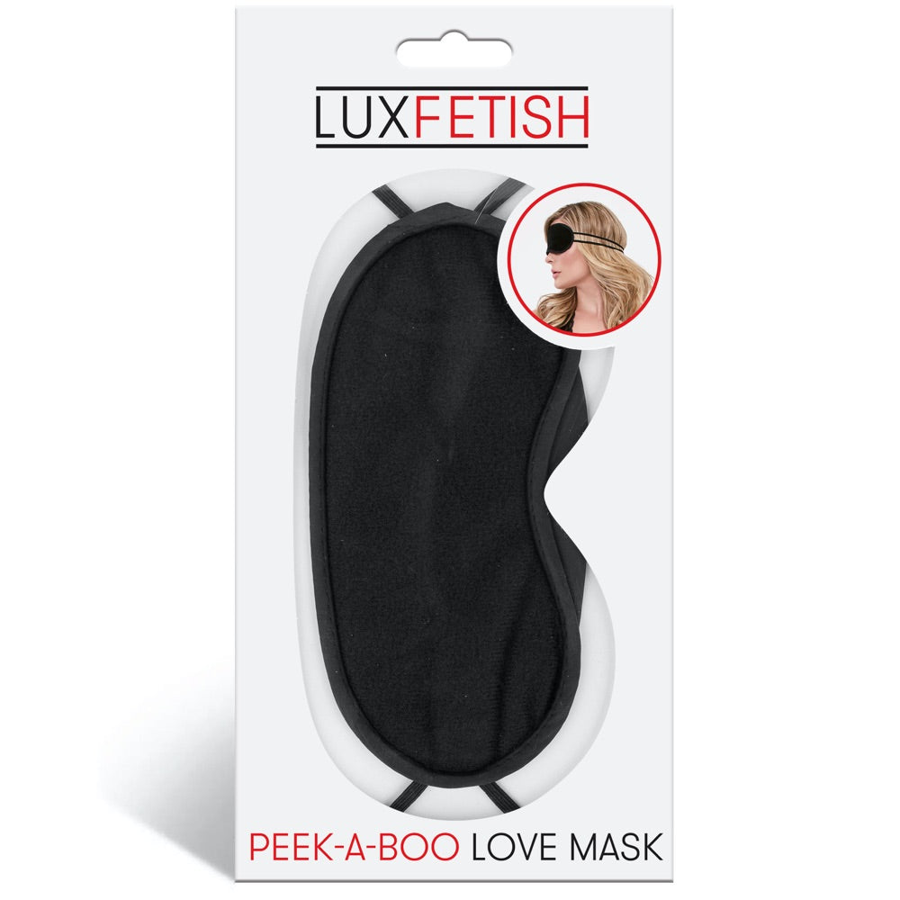 Lux Fetish Peek-A-Boo Love Mask - Extreme Toyz Singapore - https://extremetoyz.com.sg - Sex Toys and Lingerie Online Store - Bondage Gear / Vibrators / Electrosex Toys / Wireless Remote Control Vibes / Sexy Lingerie and Role Play / BDSM / Dungeon Furnitures / Dildos and Strap Ons &nbsp;/ Anal and Prostate Massagers / Anal Douche and Cleaning Aide / Delay Sprays and Gels / Lubricants and more...