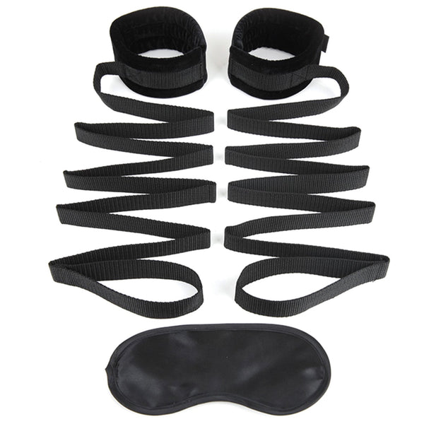 Lux Fetish Bondage Bed Strap - Extreme Toyz Singapore - https://extremetoyz.com.sg - Sex Toys and Lingerie Online Store - Bondage Gear / Vibrators / Electrosex Toys / Wireless Remote Control Vibes / Sexy Lingerie and Role Play / BDSM / Dungeon Furnitures / Dildos and Strap Ons &nbsp;/ Anal and Prostate Massagers / Anal Douche and Cleaning Aide / Delay Sprays and Gels / Lubricants and more...