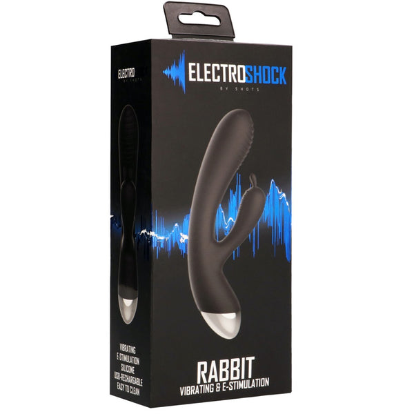 Shots America  ElectroShock E-Stim Rabbit Vibrator - Extreme Toyz Singapore - https://extremetoyz.com.sg - Sex Toys and Lingerie Online Store - Bondage Gear / Vibrators / Electrosex Toys / Wireless Remote Control Vibes / Sexy Lingerie and Role Play / BDSM / Dungeon Furnitures / Dildos and Strap Ons  / Anal and Prostate Massagers / Anal Douche and Cleaning Aide / Delay Sprays and Gels / Lubricants and more...